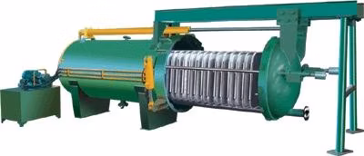 Large Production Horizontal Pressure Leaf Filter