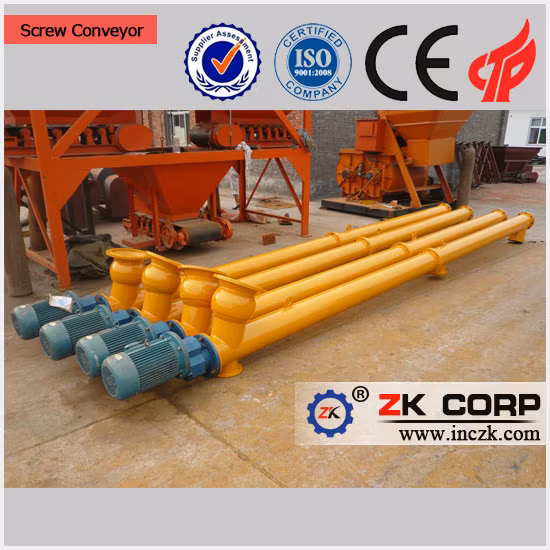 Продажа шнекового конвейера с бункером, одобренного ISO